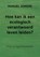 Hoe kan ik een ecologisch verantwoord leven leiden?, Manuel Somers - Paperback - 9789465127019