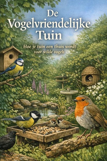 De Vogelvriendelijke Tuin, Andries B.V. - Paperback - 9789465192529