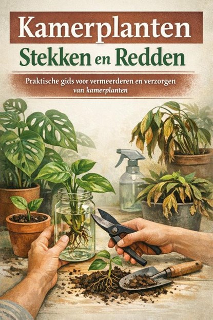 Kamerplanten Stekken en Redden, B.V. - Paperback - 9789465192703