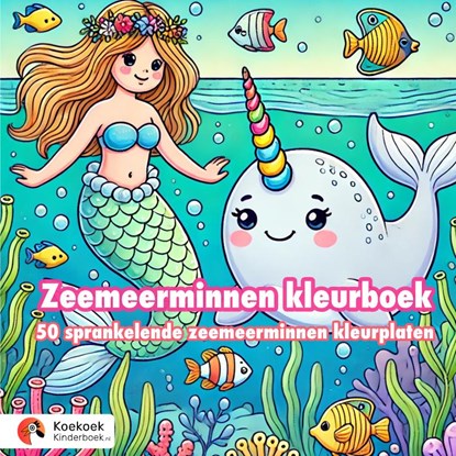 Zeemeerminnen Kleurboek, Koekoek Kinderboek - Paperback - 9789465200286