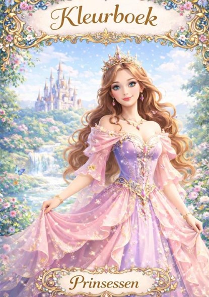 Kleurboek, Prinsessen, H. Mourits - Paperback - 9789465200705