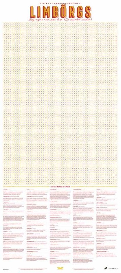 Dialectposter: LIMBURGS, Dieter Coppens ; Tom Suykens - Losbladig - 9789465300283