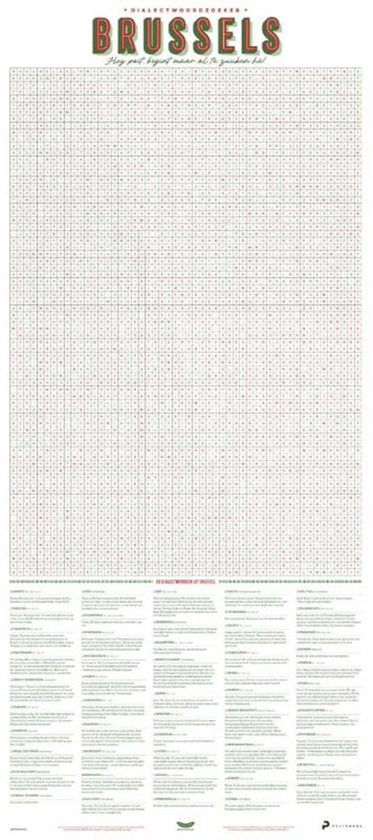 Dialectposter: BRUSSELS, Dieter Coppens ; Tom Suykens - Losbladig - 9789465300290