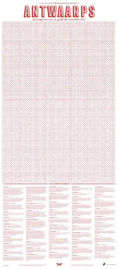 Dialectposter: ANTWERPS, Dieter Coppens ; Tom Suykens - Losbladig - 9789465300306