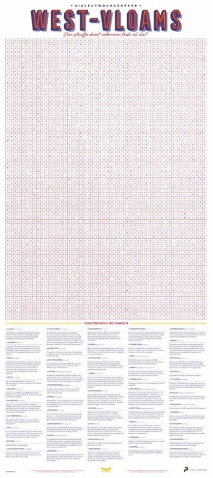 Dialectposter: WEST-VLAAMS, Dieter Coppens ; Tom Suykens - Losbladig - 9789465300313