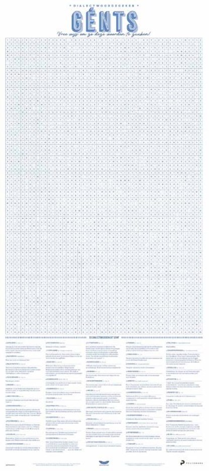 Dialectposter: GENTS, Dieter Coppens ; Tom Suykens - Losbladig - 9789465300320