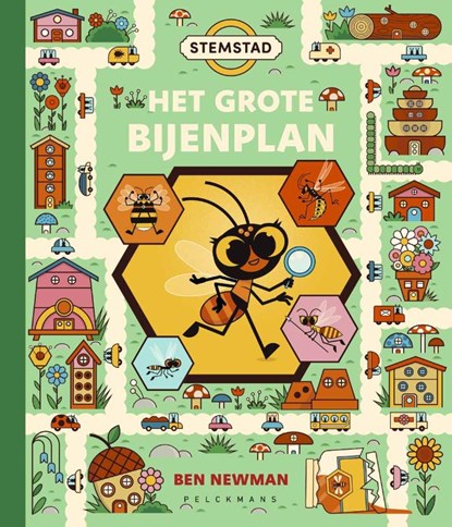 Het grote bijenplan, Ben Newman - Gebonden - 9789465301334