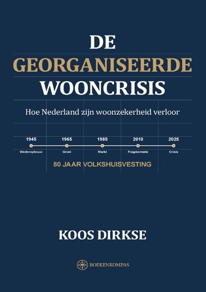 De georganiseerde wooncrisis, Koos Dirkse - Paperback - 9789465334202