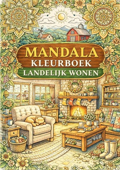 Mandala kleurboek, Landelijk wonen, H. Mourits - Paperback - 9789465383088
