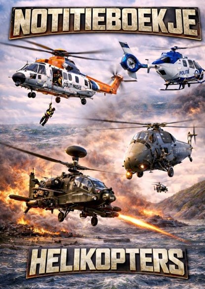 Notitieboekje, Helikopters., H. Mourits - Paperback - 9789465384429