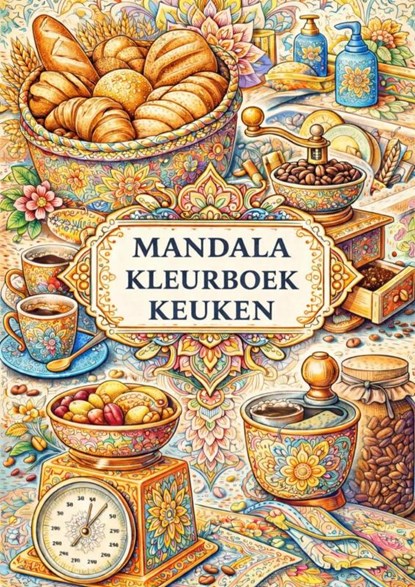 Mandala kleurboek, Keuken, H. Mourits - Paperback - 9789465384474