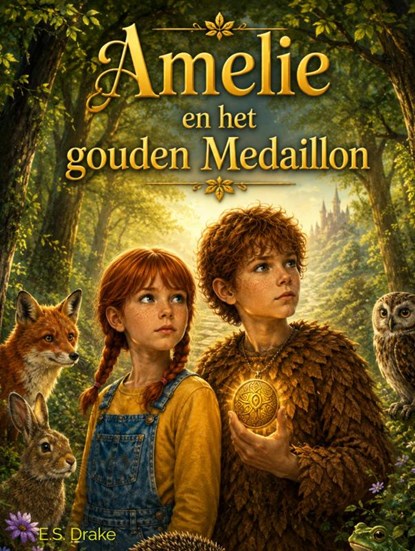 Amelie en Matheo en het gouden Medaillon, E.S. Drake - Gebonden - 9789465386577