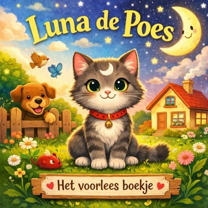 Het voorlees boekje, Luna de poes, H. Mourits - Paperback - 9789465387130