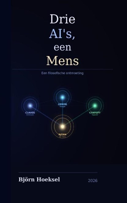 Drie AI's, een Mens, Bjorn Hoeksel - Paperback - 9789465389097