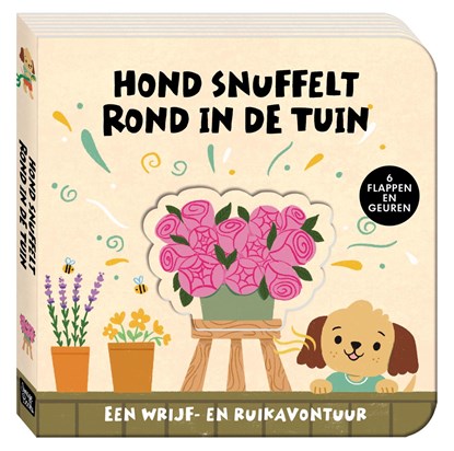 Een wrijf- en ruikavontuur - Hond snuffelt rond in de tuin, ImageBooks Factory - Gebonden - 9789465450025