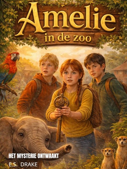 Amelie in de Zoo, E.S. Drake - Gebonden - 9789465460543
