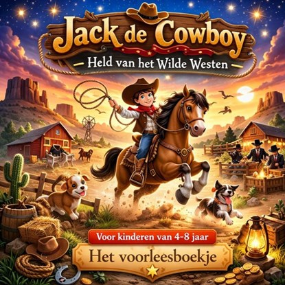 Het voorleesboekje. Jack de cowboy, H. Mourits - Paperback - 9789465465623
