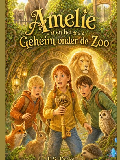 Amelie en het Geheim onder de Zoo, E.S. Drake - Gebonden - 9789465465746