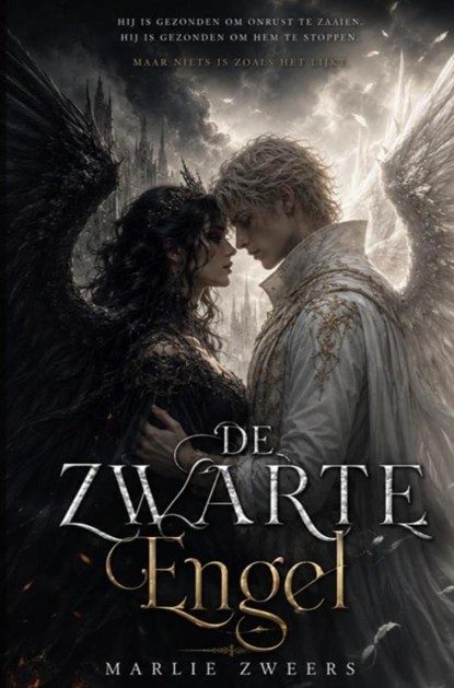 De zwarte engel, Marlie Zweers - Paperback - 9789465467276