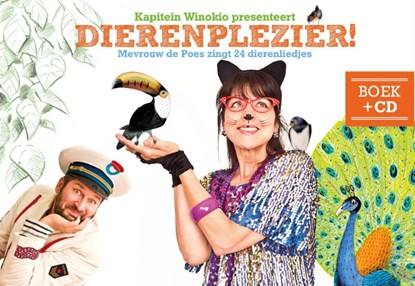 Dierenplezier!, Kapitein Winokio ; Marie-Anne Coppens ; Greet Meert ; Winok Seresia - Gebonden - 9789490378431