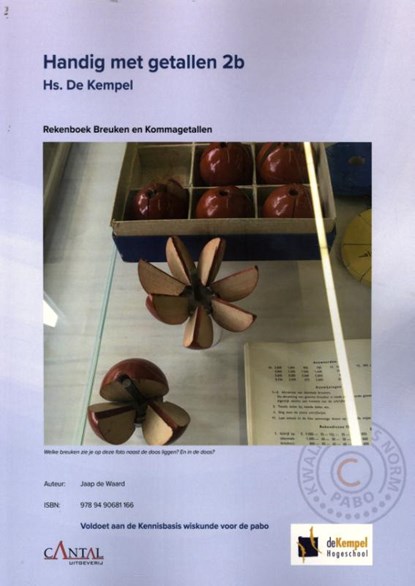 Handig met getallen 2b Breuken en Kommagetallen Rekenwerkboek, Jaap de Waard - Paperback - 9789490681166
