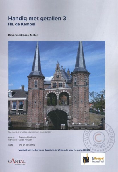 Handig met getallen 3 Hs. de Kempel Meten Rekenwerkboek, Suzanna Hoeksma - Paperback - 9789490681173