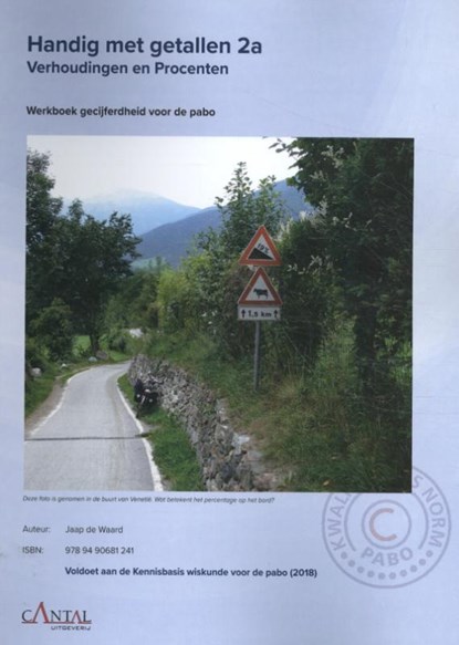 Handig met getallen 2a Verhoudingen en Procenten, Jaap de Waard - Paperback - 9789490681241