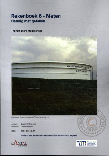 Rekenboek 6 - Meten, Suzanna Hoeksma - Paperback - 9789490681371