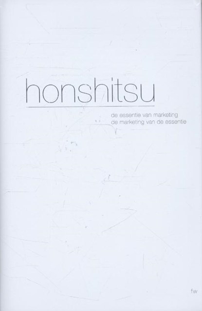 Honshitsu, Frank Wouters - Gebonden - 9789490783532