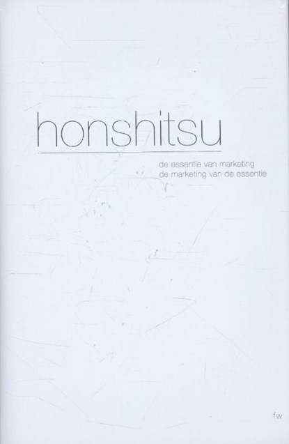 Honshitsu, Frank Wouters - Gebonden - 9789490783532
