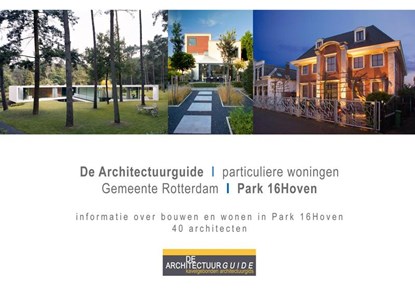De architectuurguide Park 16Hoven, Martijn Heil ; Machteld Bouman - Gebonden - 9789490846008