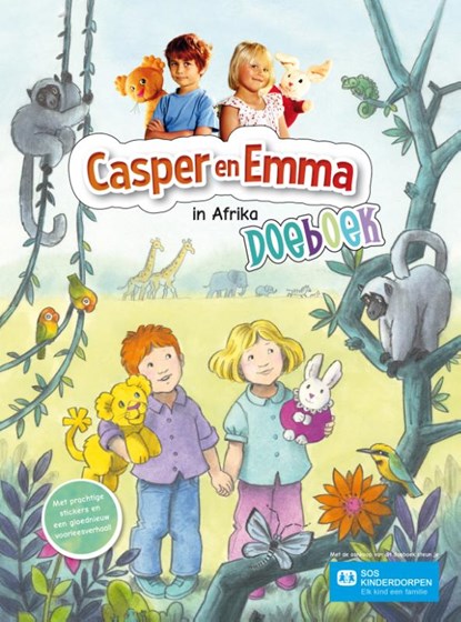 Casper en Emma in Afrika, Rikky Schrever - Gebonden - 9789490989255