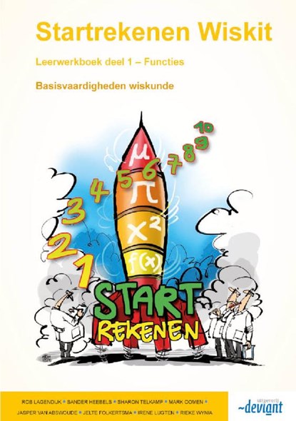 Startrekenen wiskit, Sander Heebels ; Rob Lagendijk ; Jelte Folkertsma ; Jasper van Abswoude ; Cyriel Kluiters ; Rieke Wynia - Paperback - 9789490998370