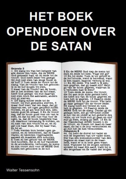 Het Boek opendoen over de satan, Walter Tessensohn - Ebook - 9789491026386