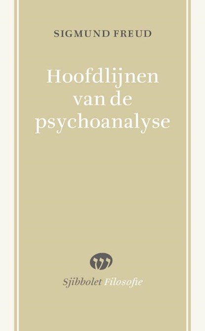 Hoofdlijnen van de psychoanalyse, Sigmund Freud - Paperback - 9789491110504