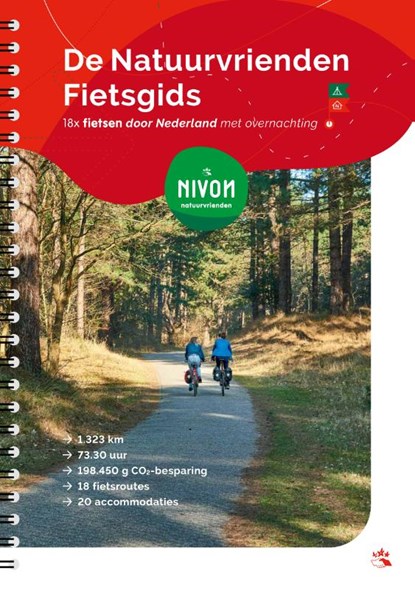 De Natuurvrienden Fietsgids, Magda Vodde - Paperback - 9789491142154