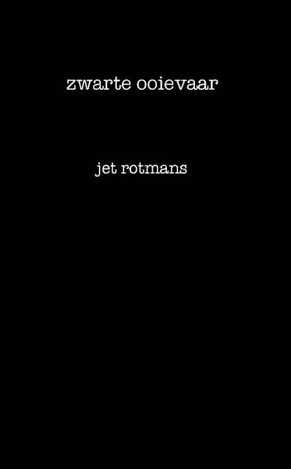 zwarte ooievaar, Jet Rotmans - Paperback - 9789491480225