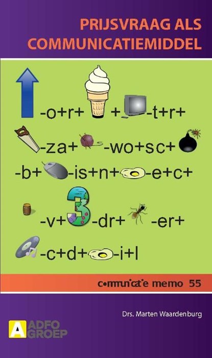 Een prijsvraag als communicatiemiddel, Marten Waardenburg - Paperback - 9789491560330