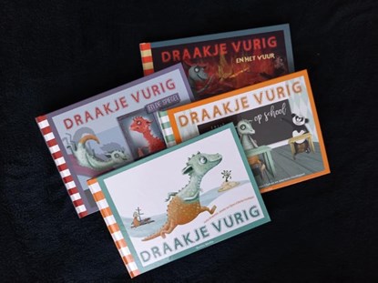 Draakje Vurig set 4 delen, Josina Intrabartolo ; Janneke van Olphen - Gebonden - 9789491687952