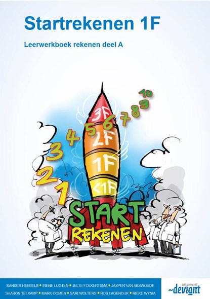 Startrekenen 1F Deel A rekenen Leerwerkboek, Sander Heebels ; Irene Lugten ; Jelte Folkertsma ; Jasper van Abswoude ; Sharon Telkamp ; Mark Oomen ; Sari Wolters ; Rob Lagendijk ; Rieke Wynia - Paperback - 9789491699412