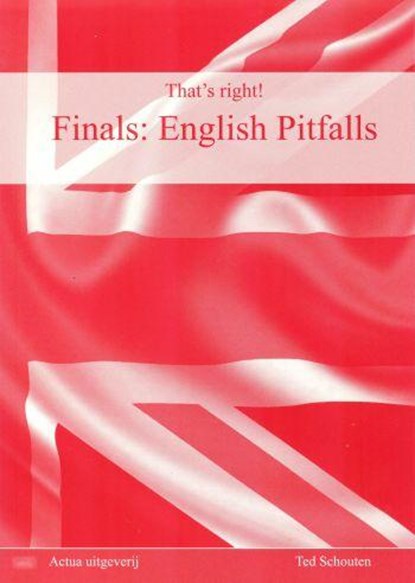 Finals: English pitfalls, Ted Schouten - Paperback - 9789491701047