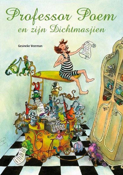 Professor Poem en zijn dichtmasjien, Gesineke Veerman - Gebonden - 9789491740176