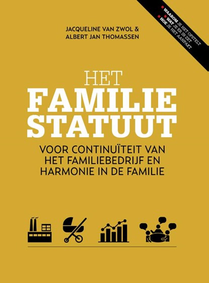 Het familiestatuut, Jacqueline van Zwol ; Albert Jan Thomassen - Gebonden - 9789491757495