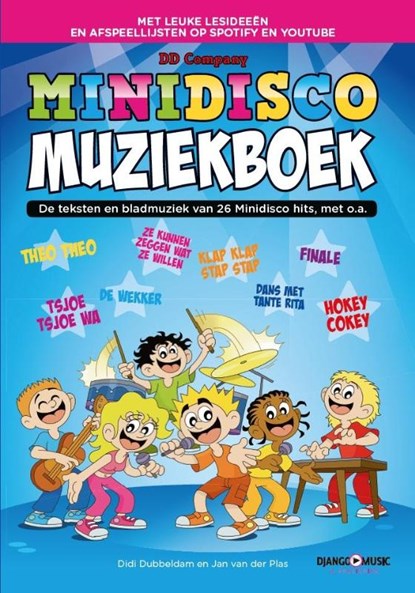 Minidisco muziekboek, Didi Dubbeldam ; Jan van der Plas - Paperback - 9789491787607
