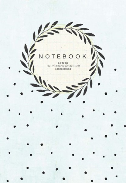 Notebook,  - Gebonden - 9789491844836
