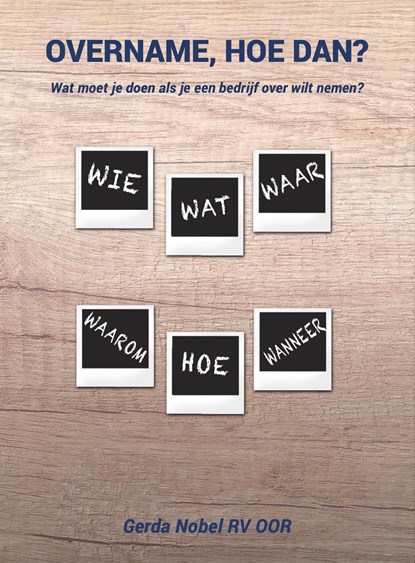 Overname, hoe dan?, Gerda Nobel - Ebook - 9789491863929