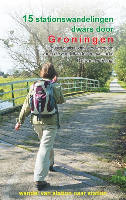 15 stationswandelingen dwars door Groningen, Bart van der Schagt - Paperback - 9789491899638