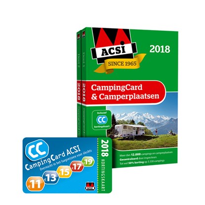 ACSI CampingCard & Camperplaatsen 2018, ACSI - Paperback - 9789492023469
