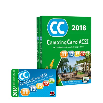 CampingCard ACSI 2018 - set 2 delen, ACSI - Paperback - 9789492023476