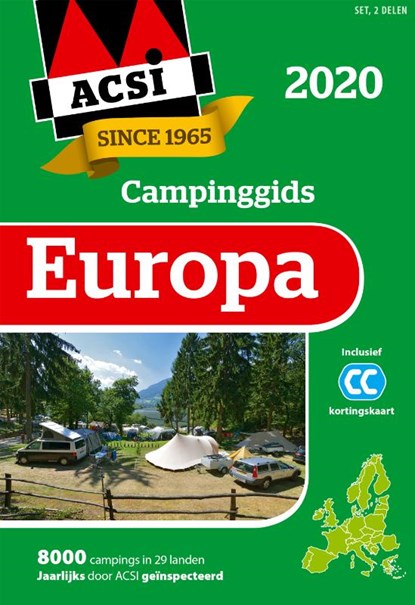 ACSI Campinggids Europa 2020, ACSI - Paperback - 9789492023841